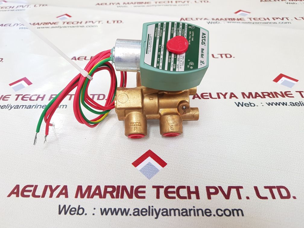 Asco red-hat 8321g3m0 solenoid valve
