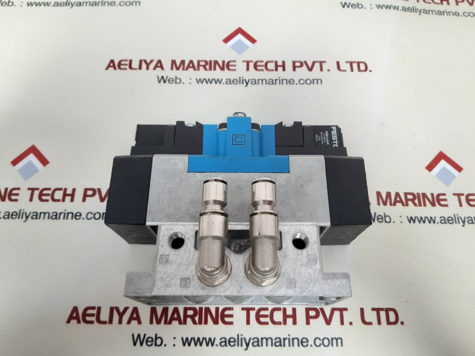 Festo mebh-5/3g-d-2-zsr-c solenoid valve