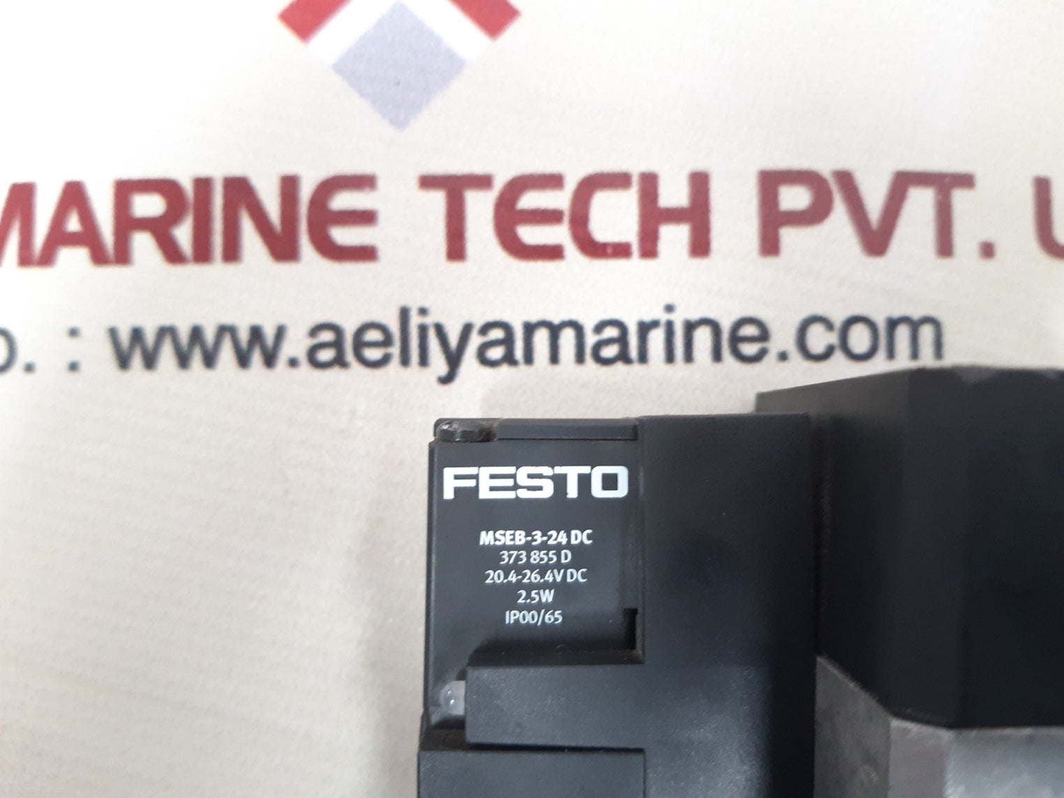 Festo mebh-5/3b-d-2-zsr-c solenoid valve