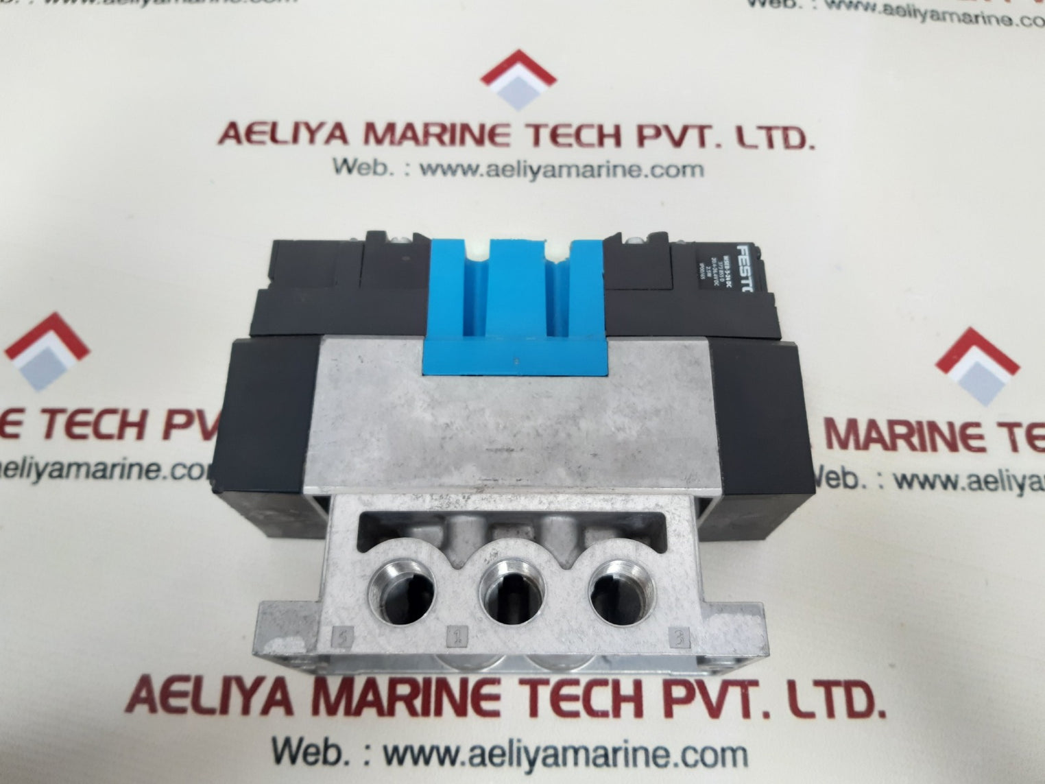 Festo mebh-5/3b-d-2-zsr-c solenoid valve