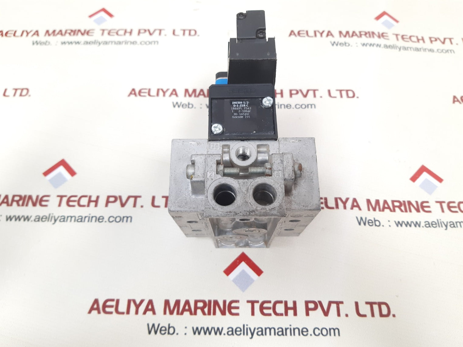 Festo jmebh-5/2-d-1-zsr-c solenoid valve 20.4-26.4v dc