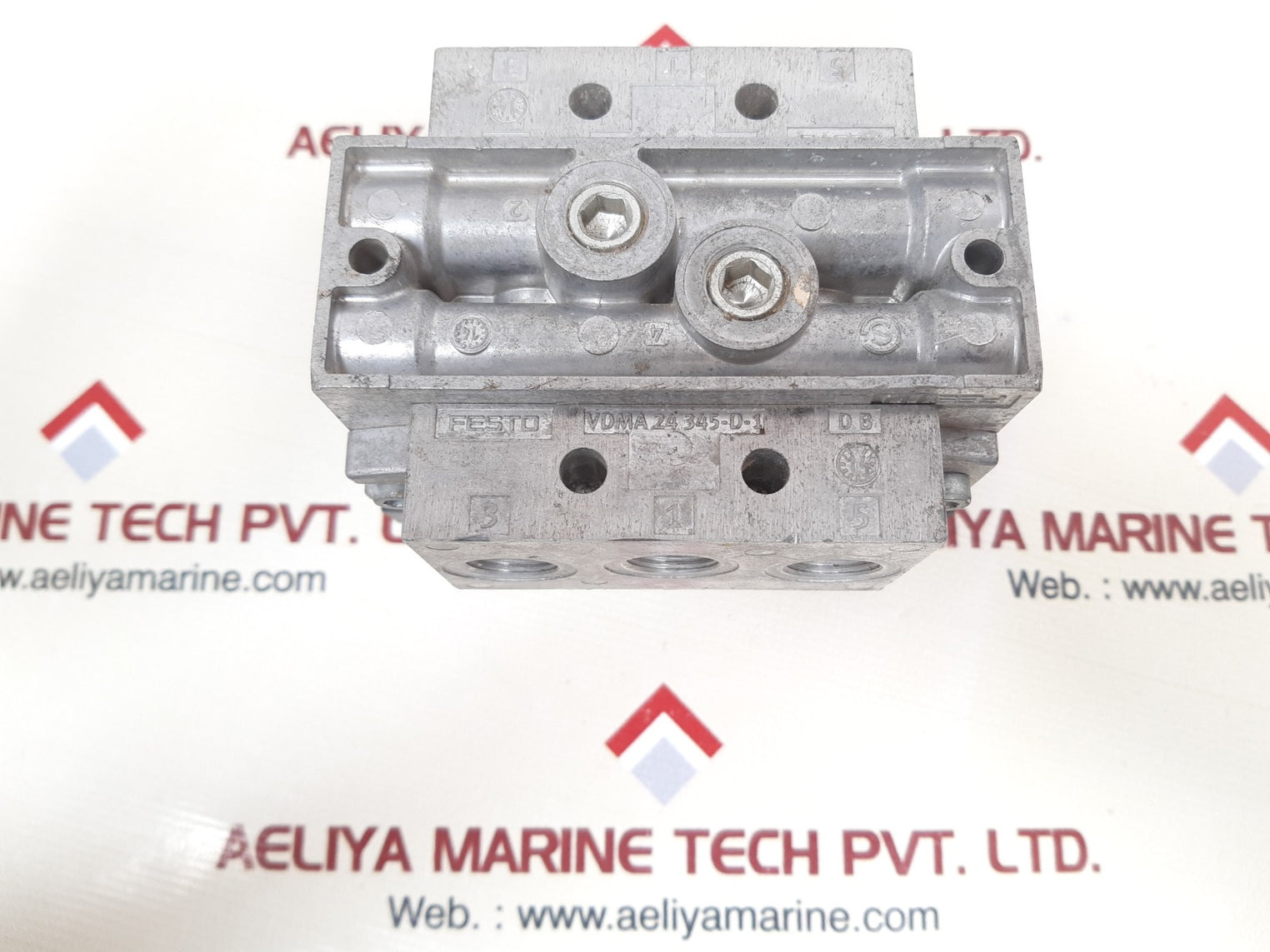 Festo jmebh-5/2-d-1-zsr-c solenoid valve 20.4-26.4v dc