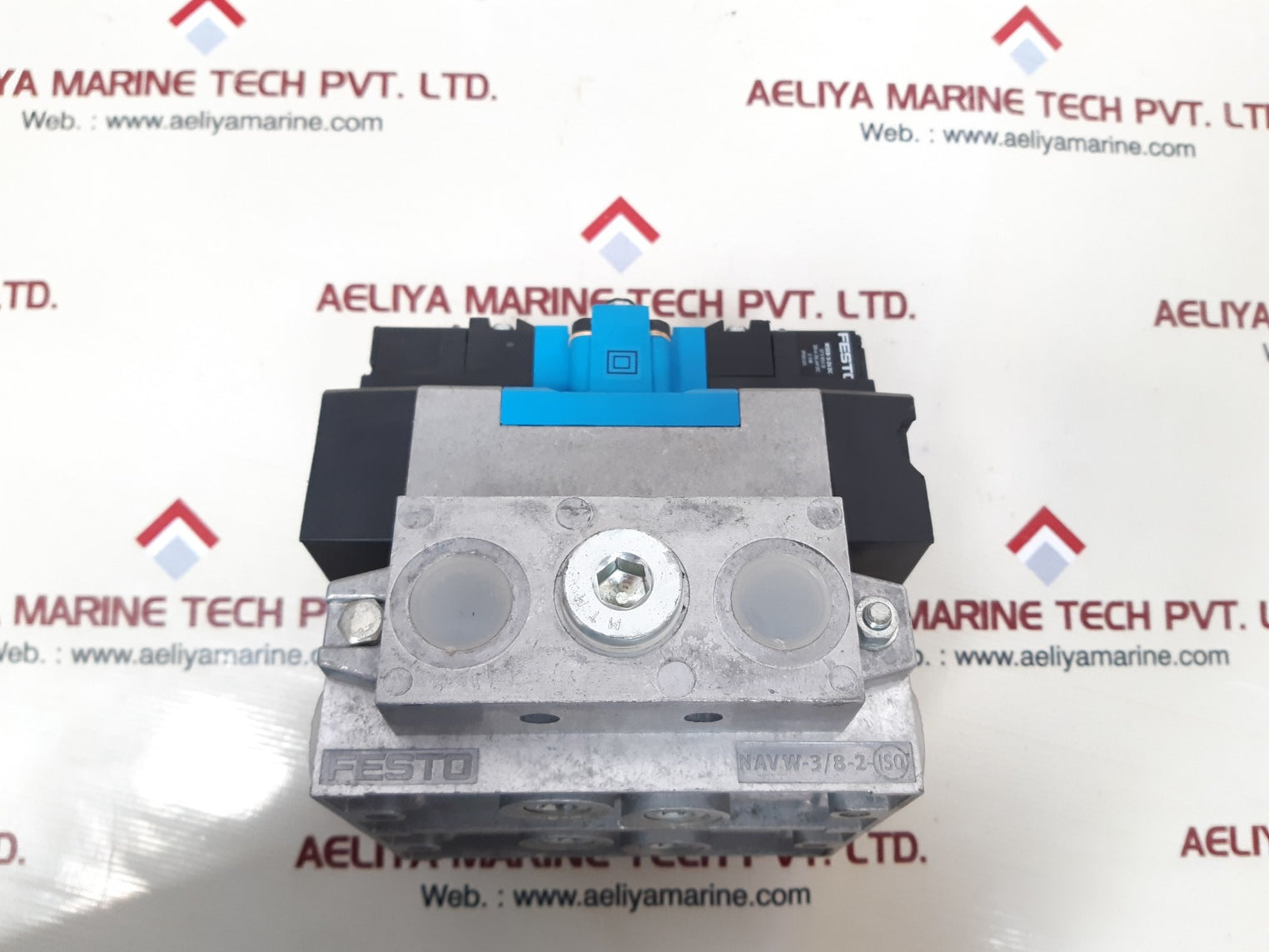 Festo mebh-5/3b-d-2-zsr-c solenoid valve 40-145psi