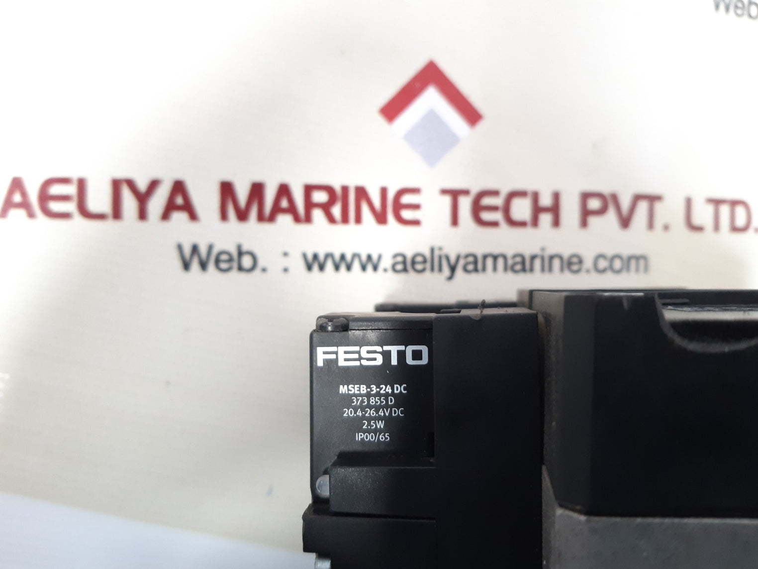 Festo mebh-5/3b-d-2-zsr-c solenoid valve 40-145psi