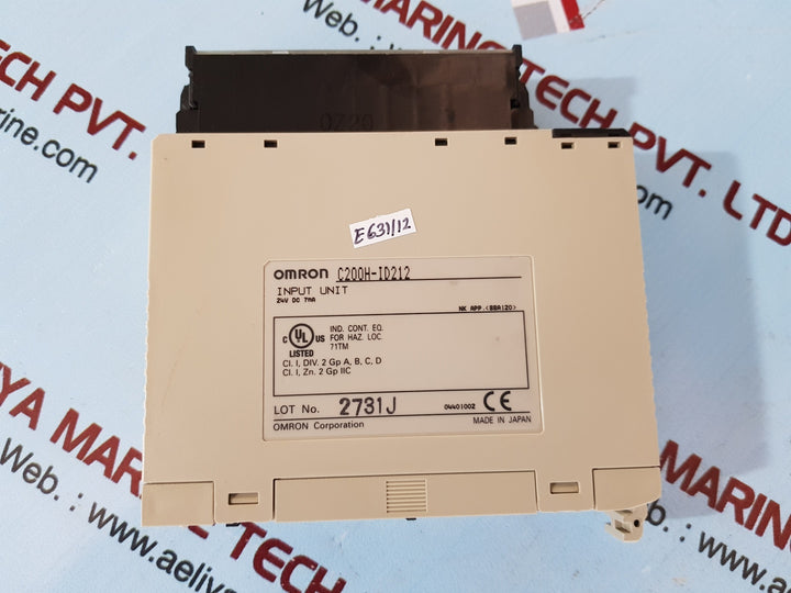 Omron c200h-id212 input unit