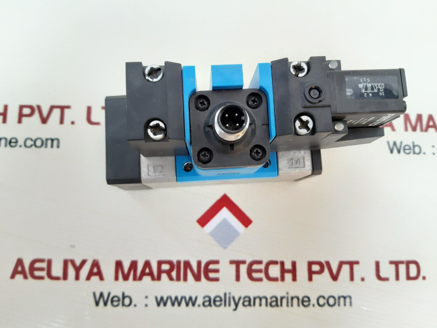 Festo mebh-5/2-d-1-zsr-fr-c solenoid valve 3-10 bar new