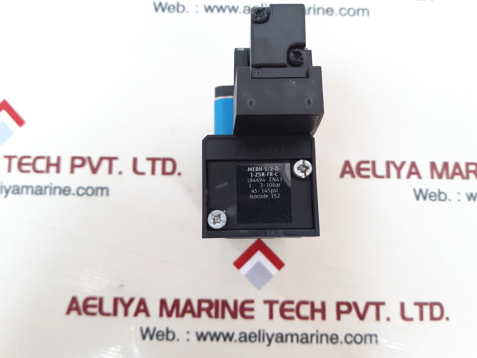 Festo mebh-5/2-d-1-zsr-fr-c solenoid valve 3-10 bar new