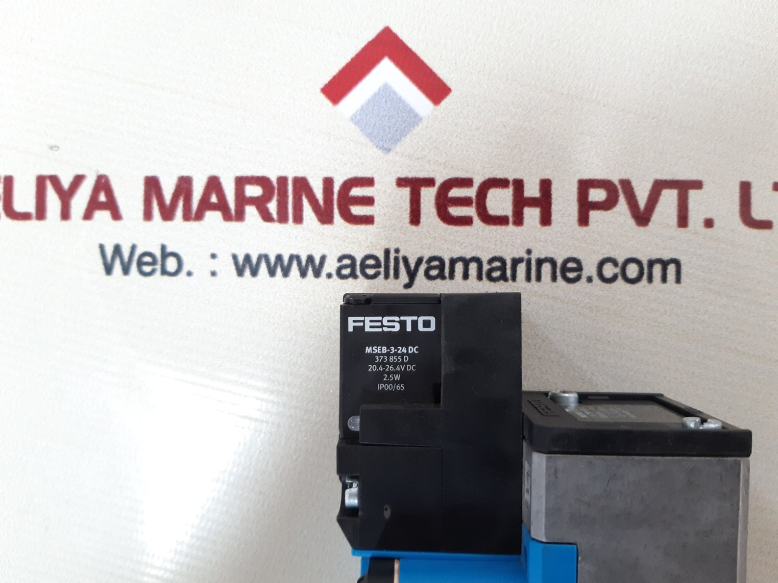 Festo mebh-5/2-d-1-zsr-fr-c solenoid valve 3-10 bar new