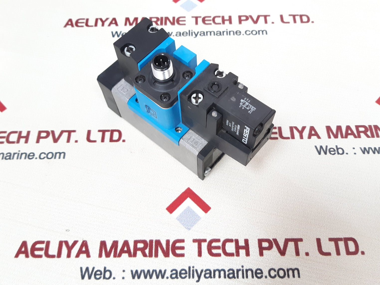 Festo mebh-5/2-d-1-zsr-fr-c solenoid valve 3-10 bar new