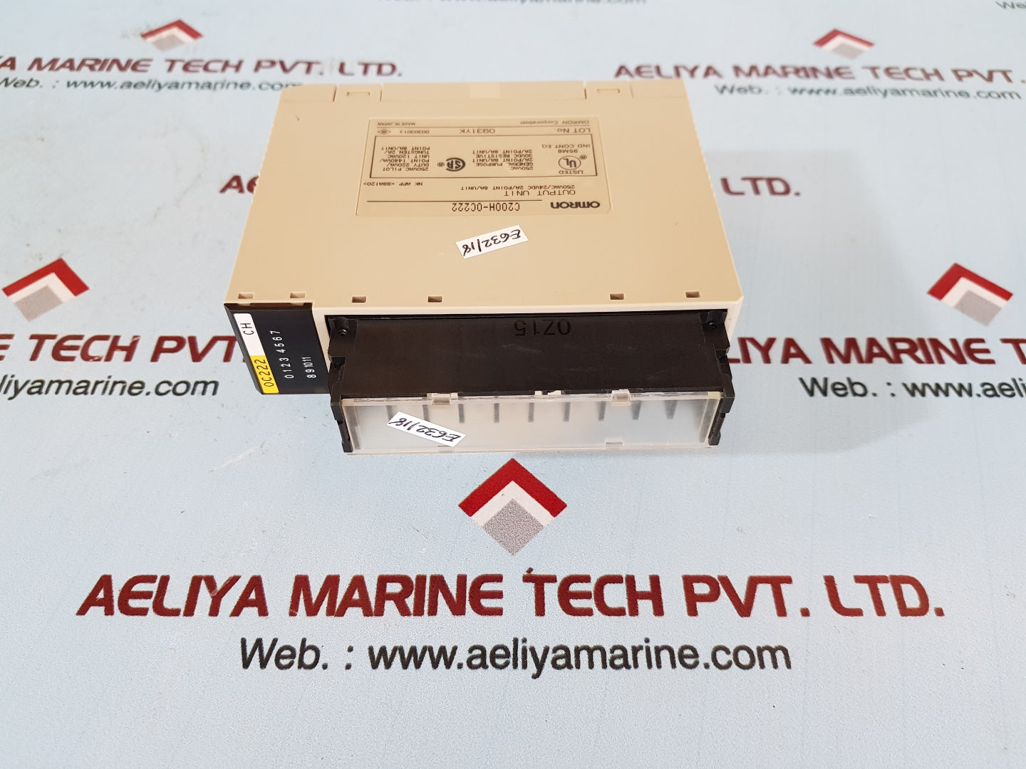 Omron c200h-0c222 output unit