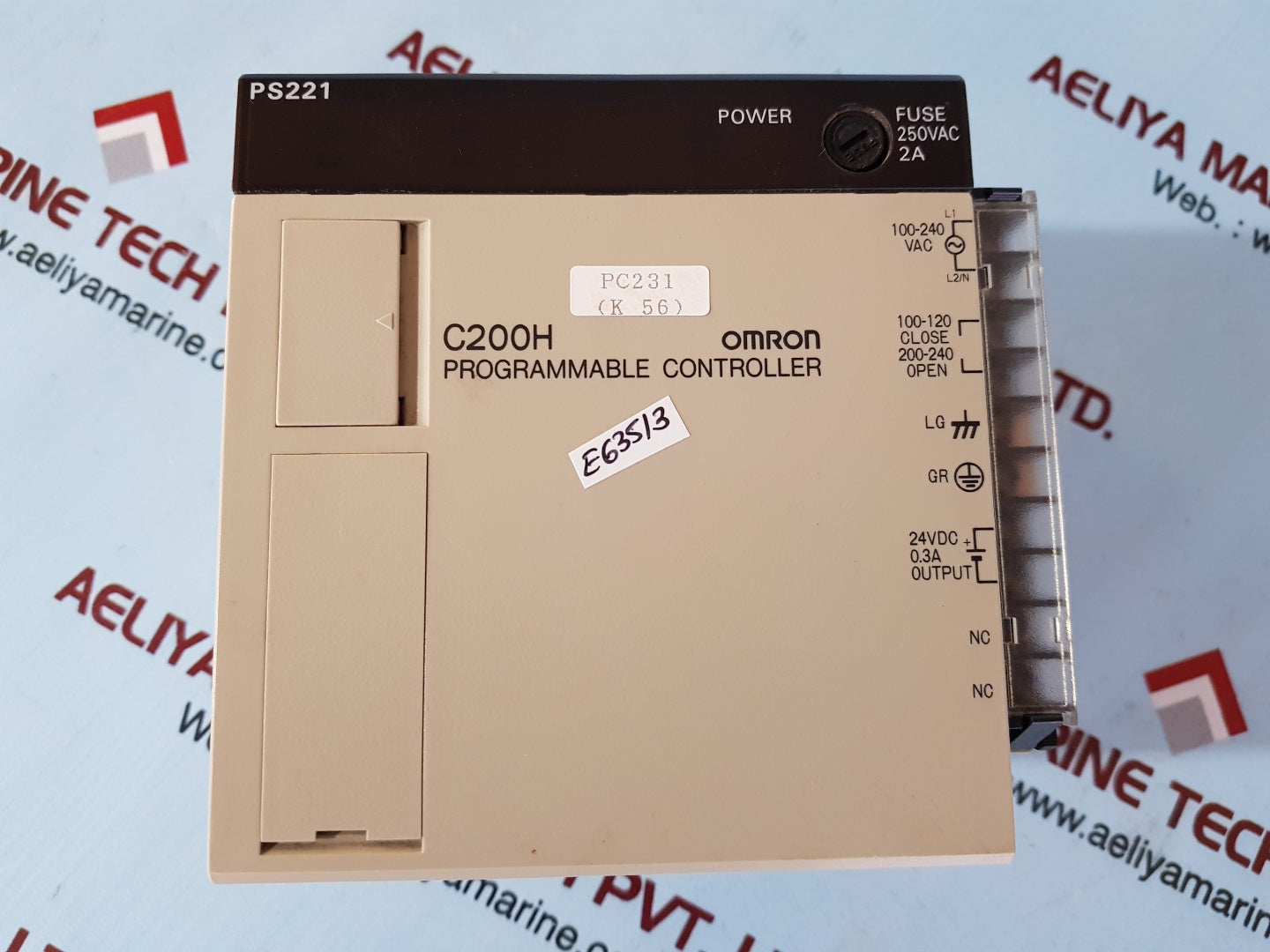 Omron c200h-ps221 power supply unit