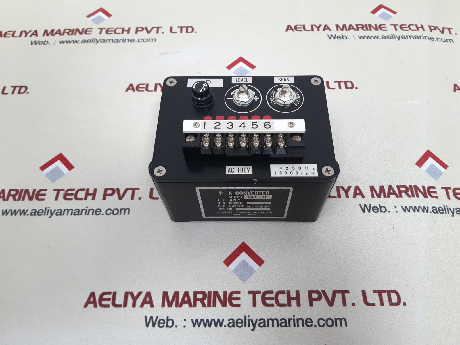 kuramoto instrument pac-1t p-a converter