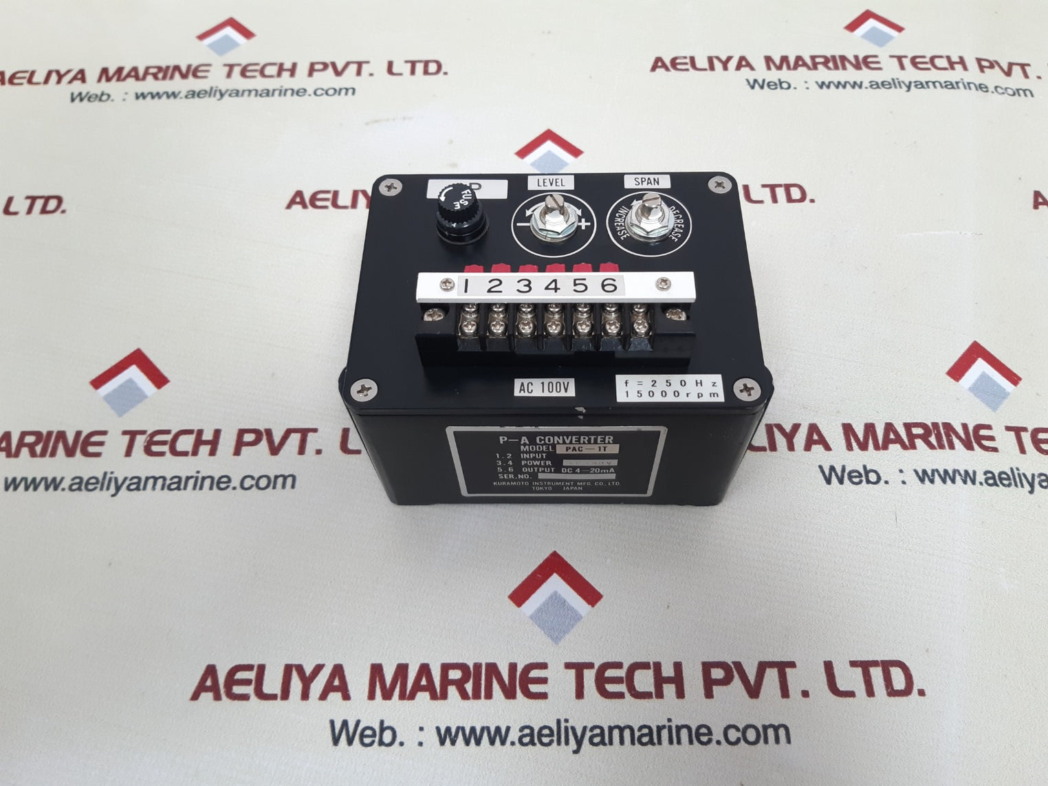 kuramoto instrument pac-1t p-a converter