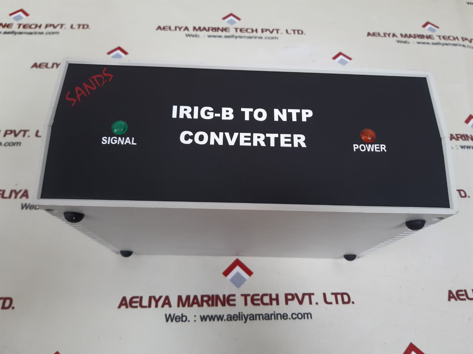 Sands 2 port irig-b to ntp converter