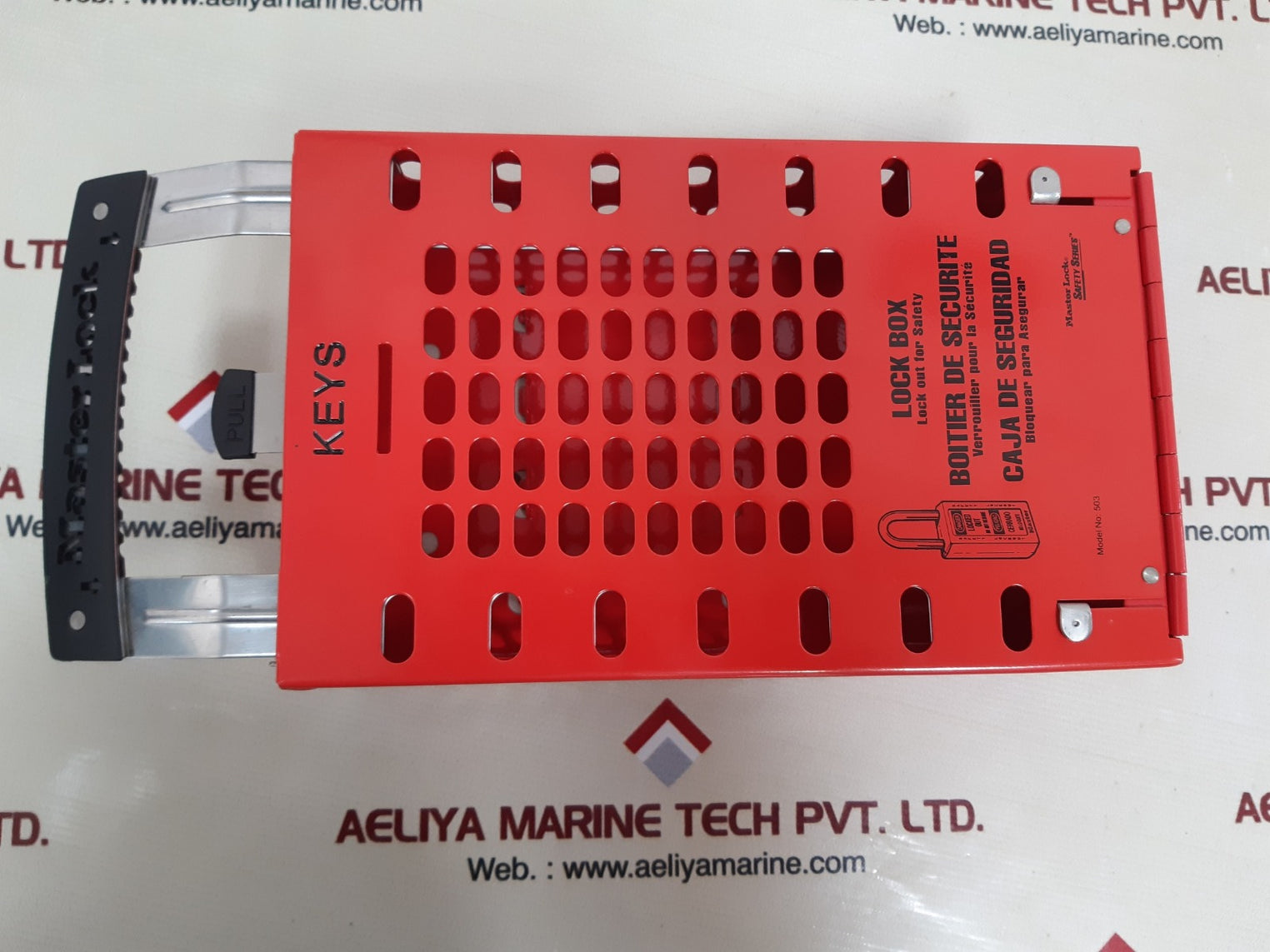 Master lock lock box 503