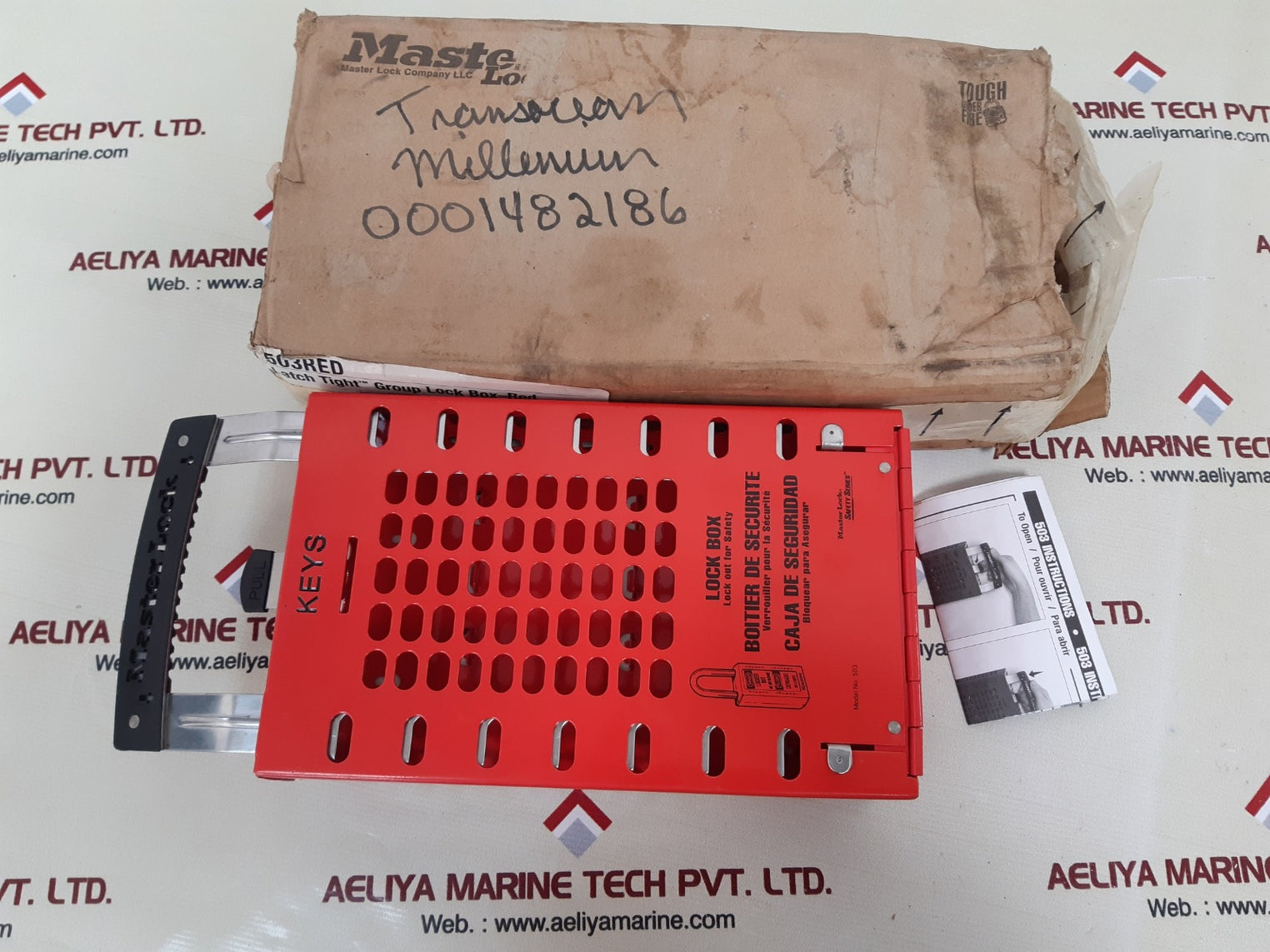 Master lock lock box 503