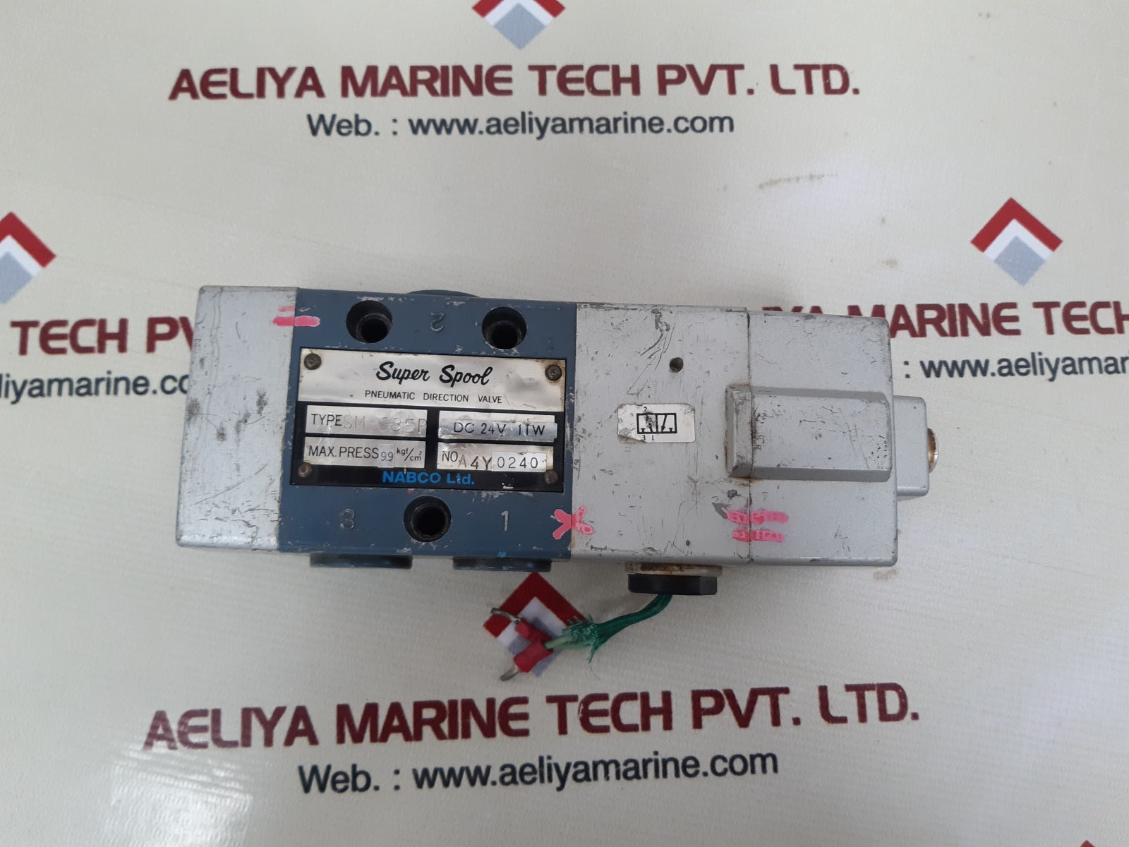 Nabco psm-33ep pneumatic direction valve