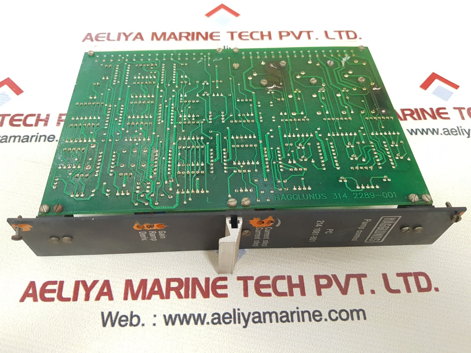 Hagglunds pc 214 1081-801 pump control pcb card
