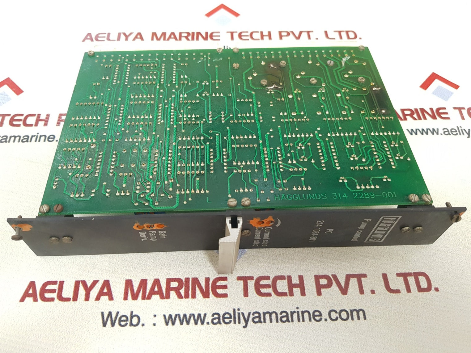 Hagglunds pc 214 1081-801 pump control pcb card
