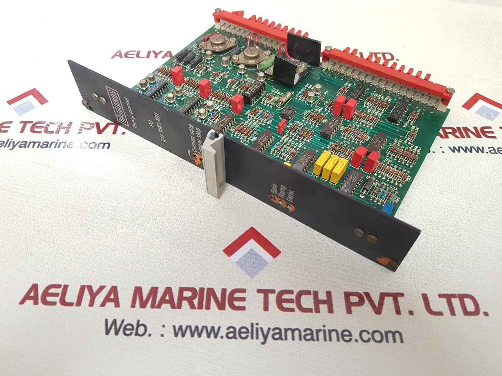Hagglunds pc 214 1081-801 pump control pcb card