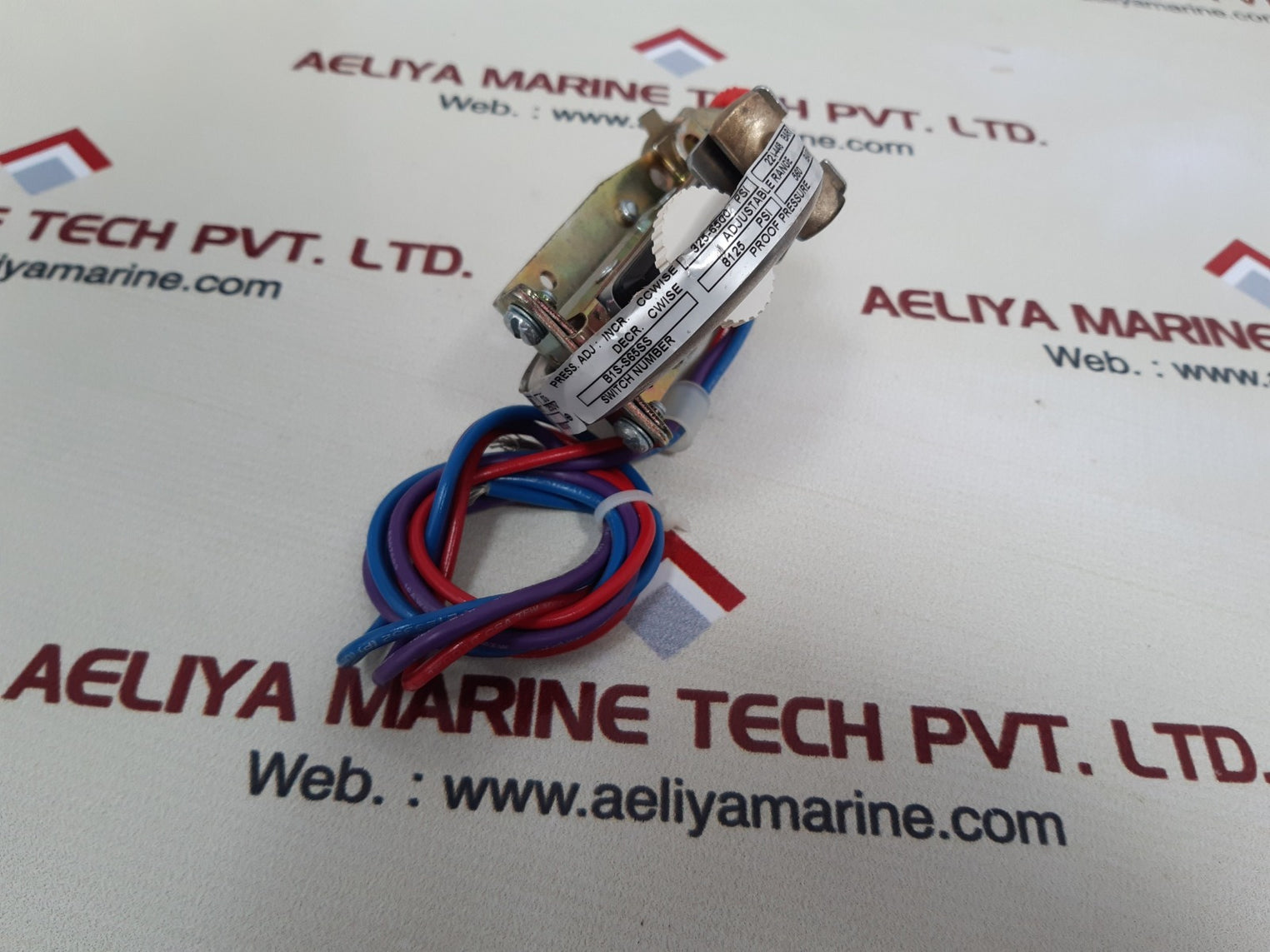 Barksdale b1s-s65ss pressure switch