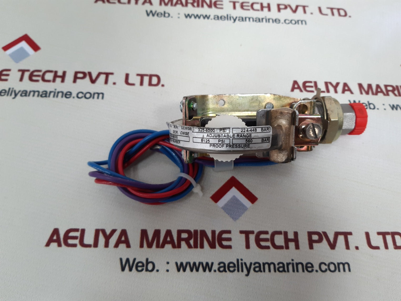 Barksdale b1s-s65ss pressure switch