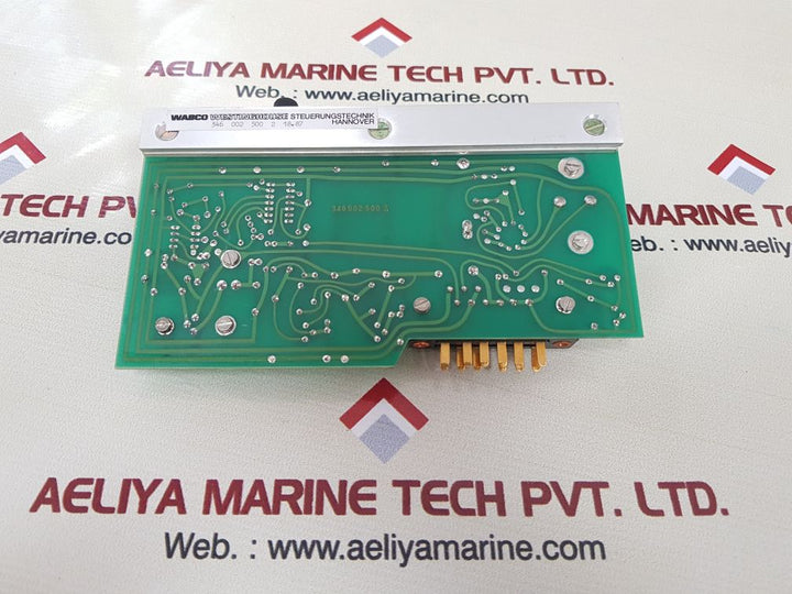 Wabco 346 002 500 2 pcb card
