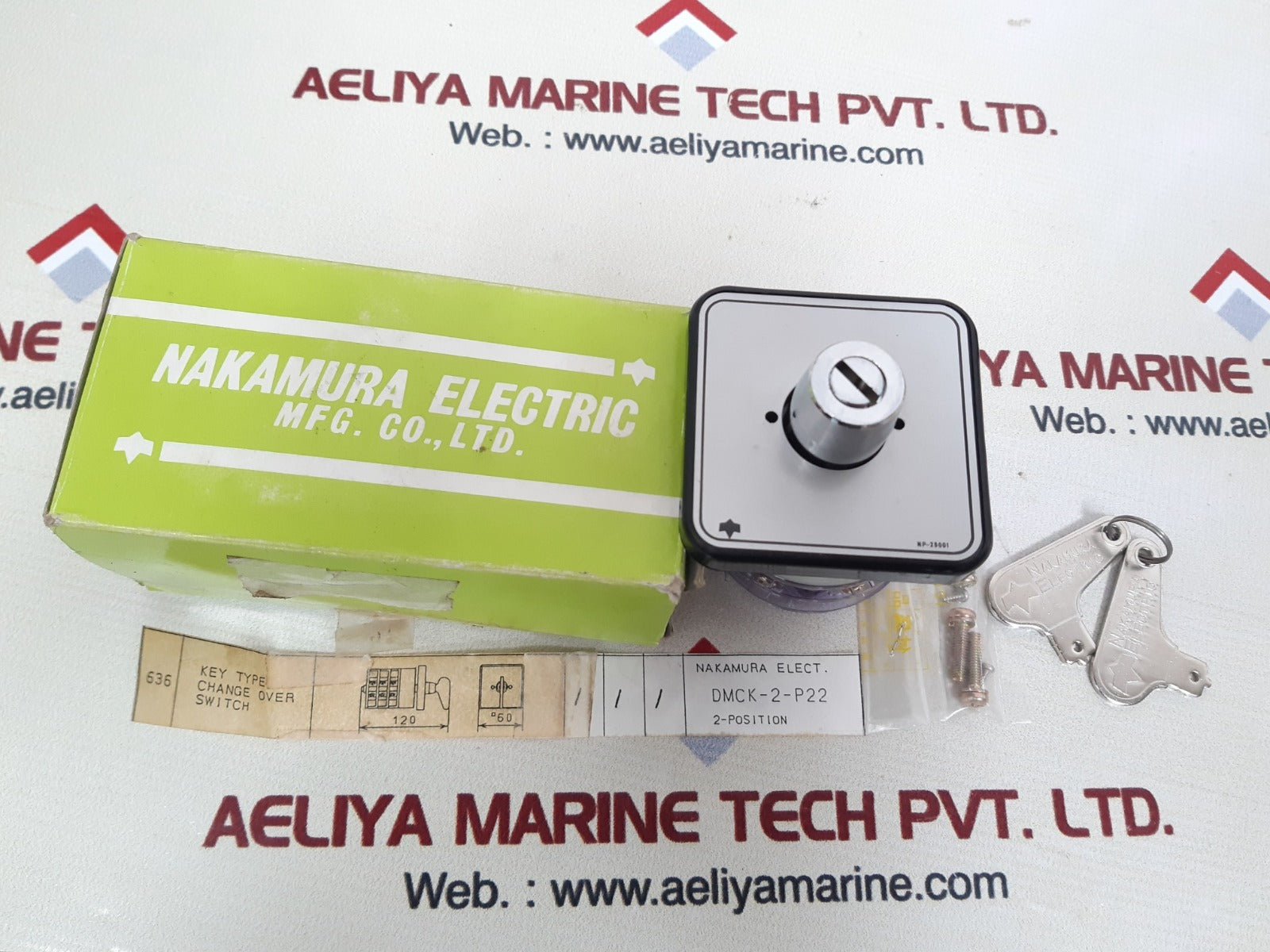 Nakamura electric dmck-2-p22 switch