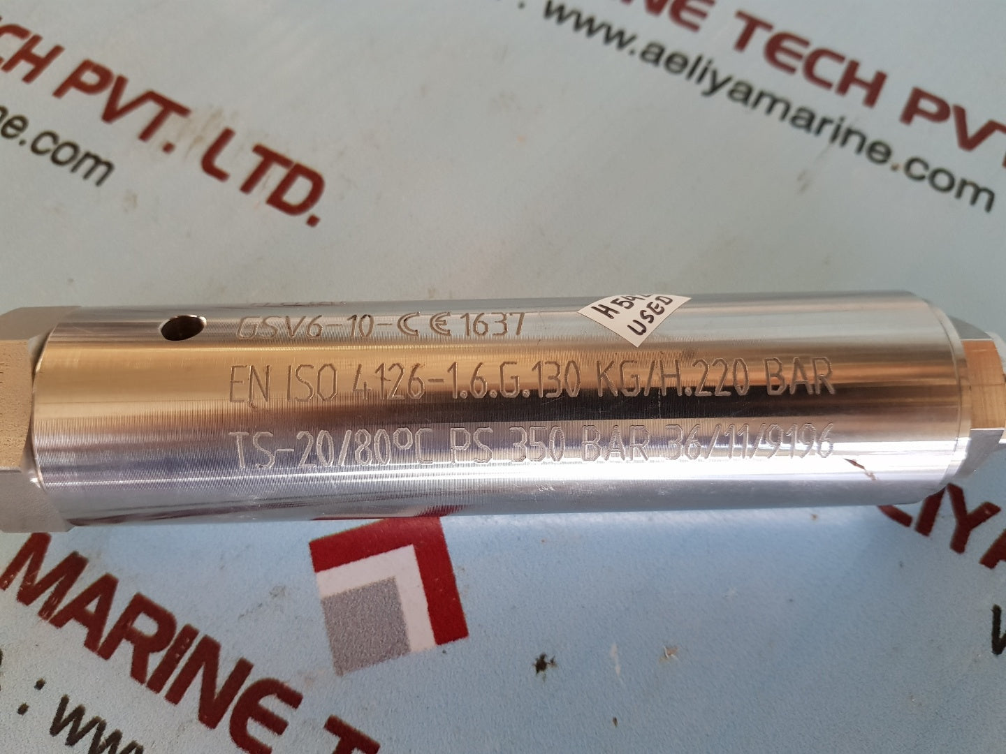Hydac gsv6-10-ce1637 gas safety valve