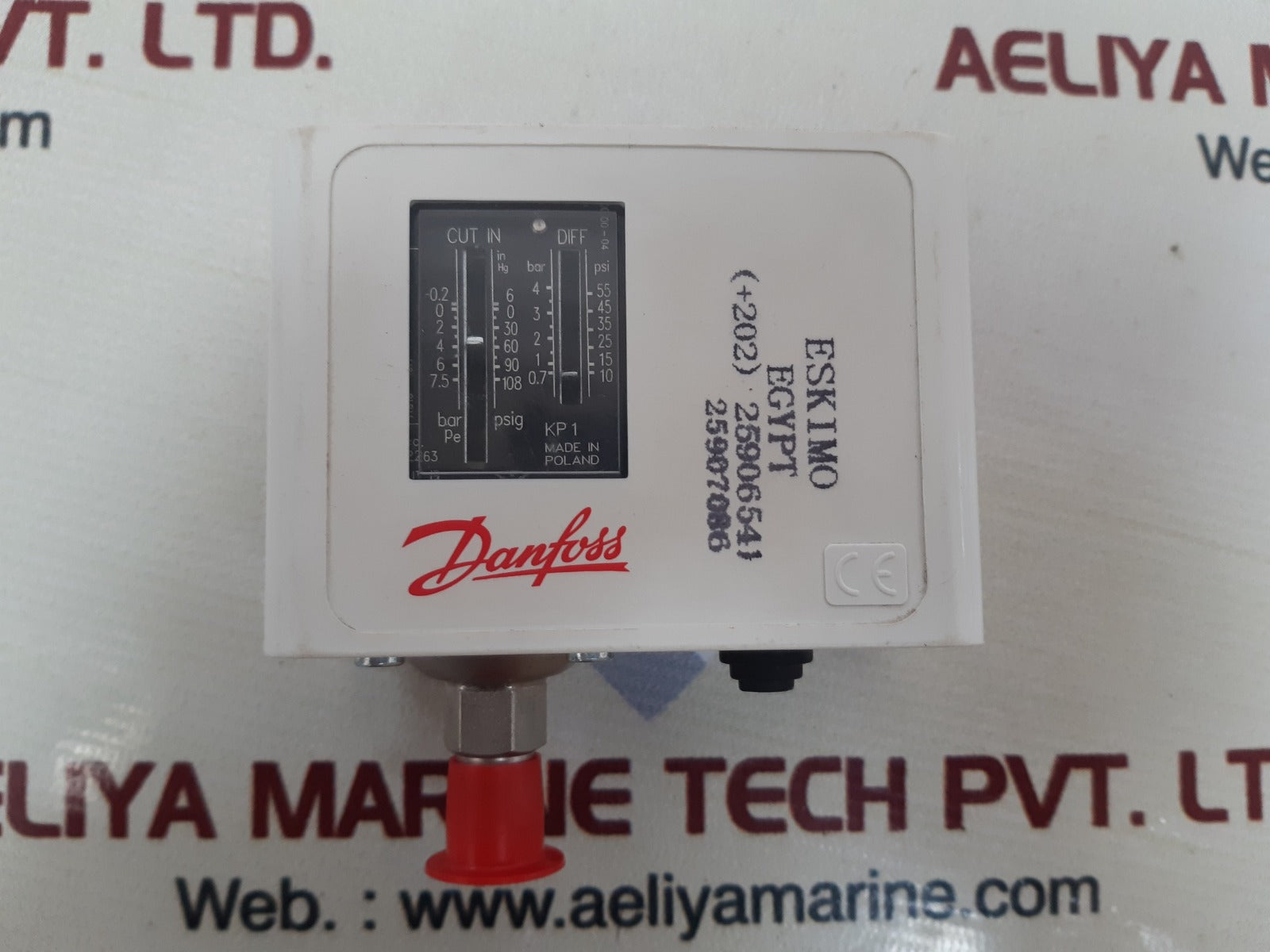 Danfoss kp1 pressure switch