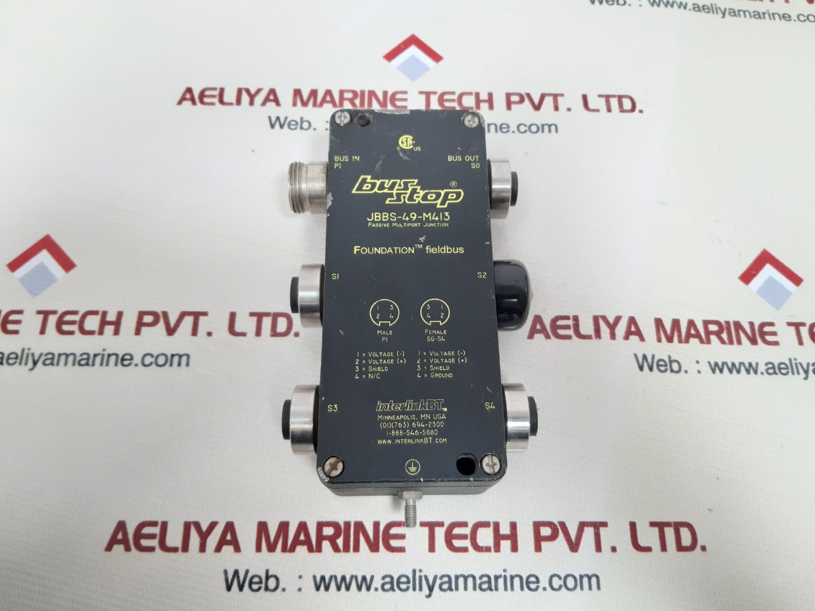 Interlinkbt jbbs-49-m413 multiport foundation fieldbus