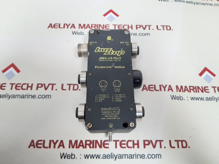 Interlinkbt jbbs-49-m413 multiport foundation fieldbus
