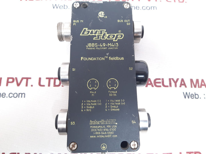 Interlinkbt jbbs-49-m413 multiport foundation fieldbus