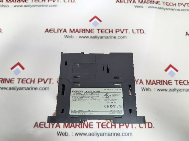 Omron cp1l-m30dt-d programmable controller