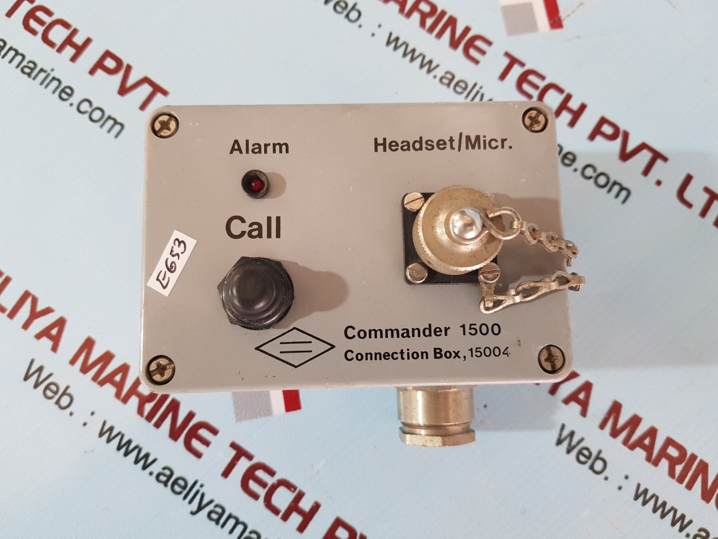 Amplidan 820910375 sam electronics commander 1500 connection box