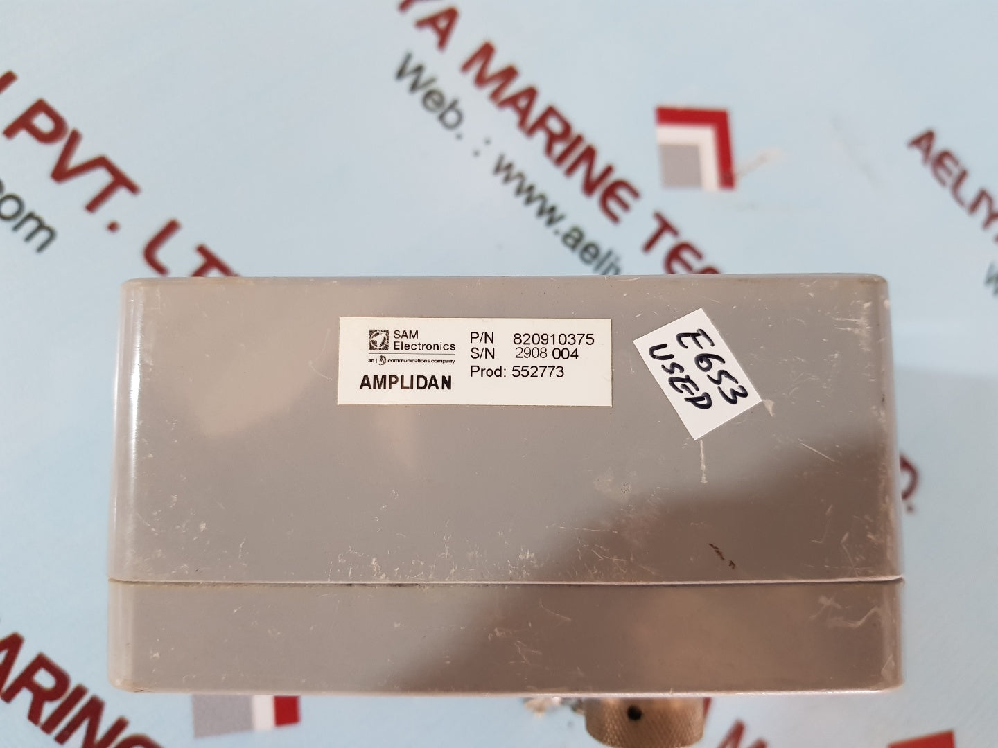 Amplidan 820910375 sam electronics commander 1500 connection box