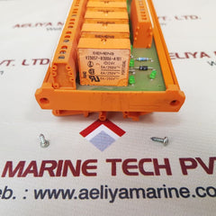 Weidmuller rsm 16r relay module 24vdc new
