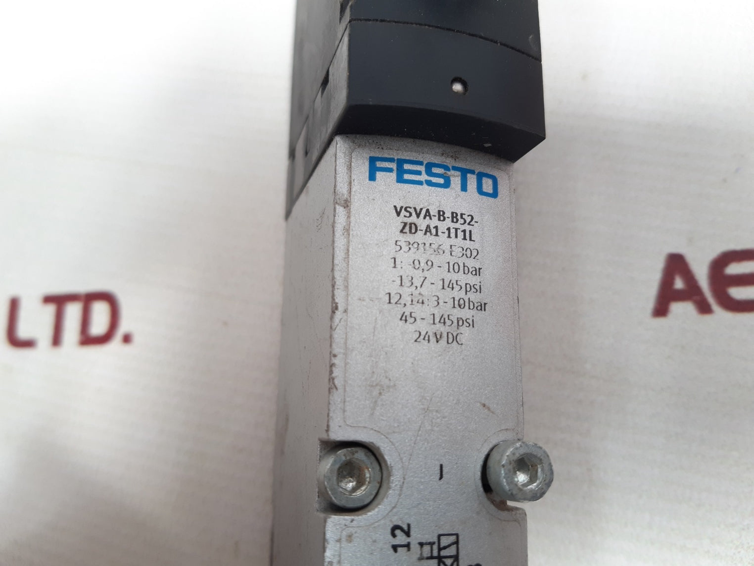 Festo vsva-b-b52-zd-a1-1t1l solenoid valve 539156 e302