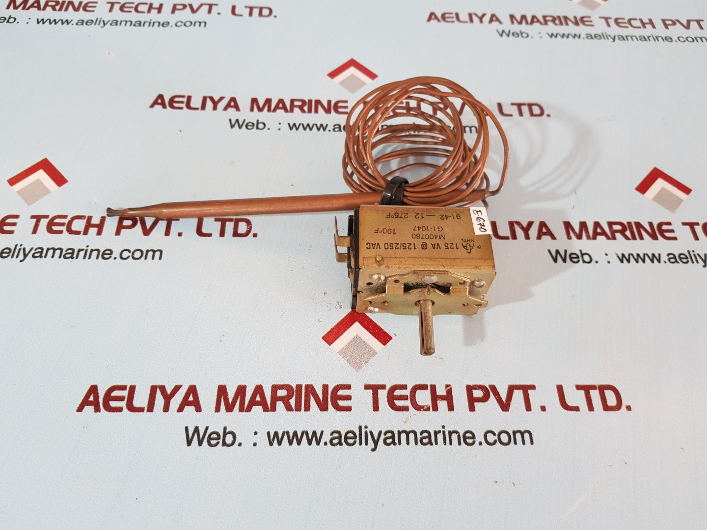 Ranco M400780 thermostat