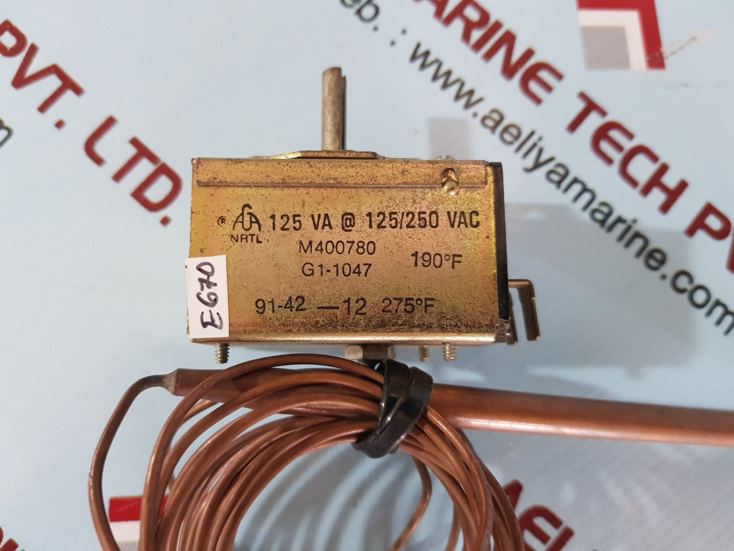 Ranco M400780 thermostat