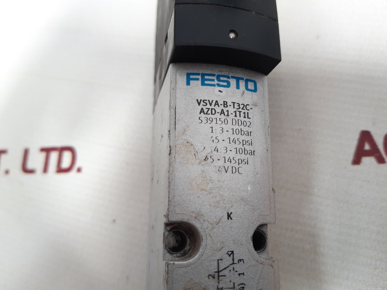 Festo vsva-b-t32c-azd-a1-1t1l solenoid valve 539150 dd02