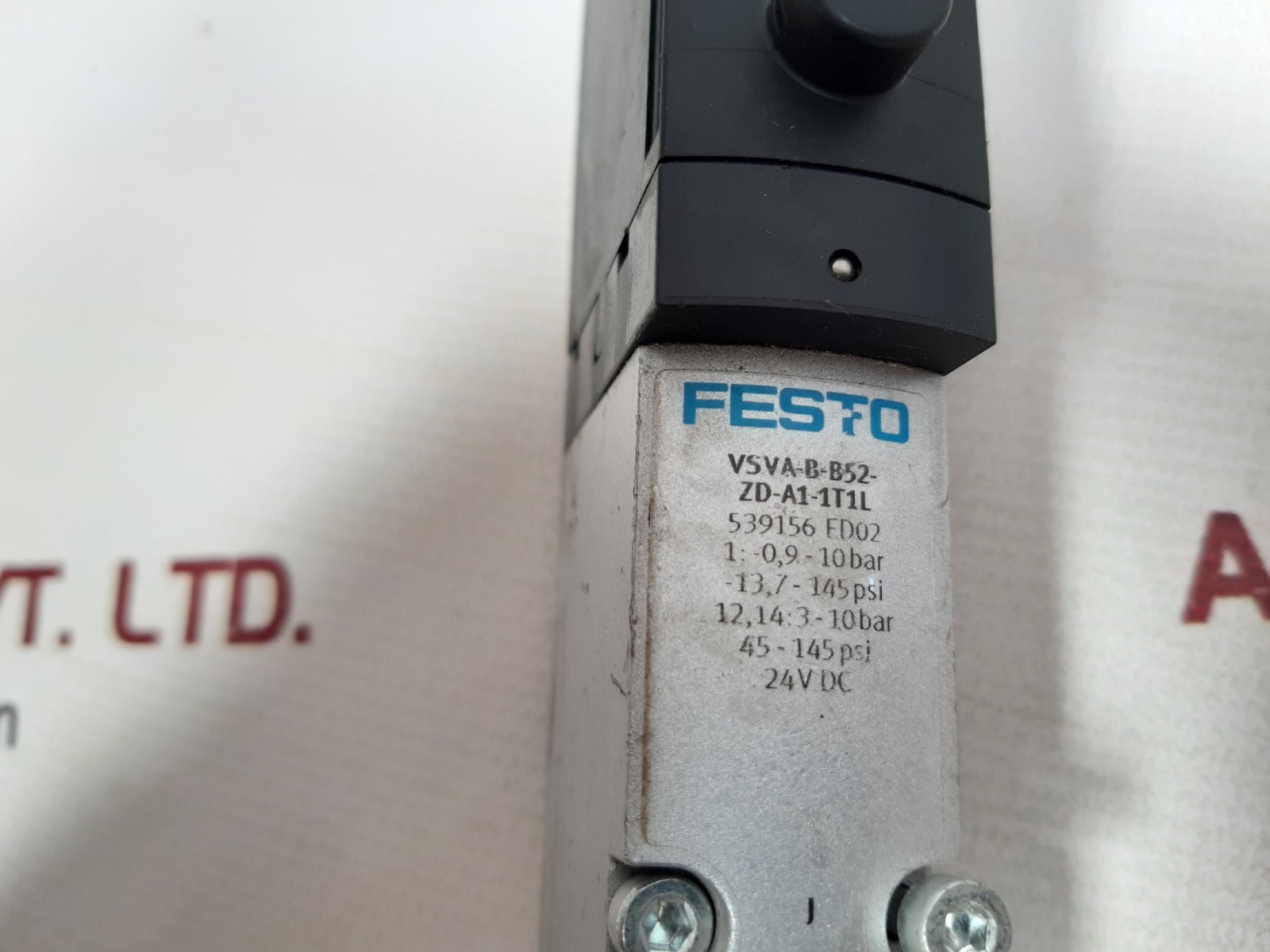 Festo vsva-b-b52-zd-a1-1t1l solenoid valve 696051 m22