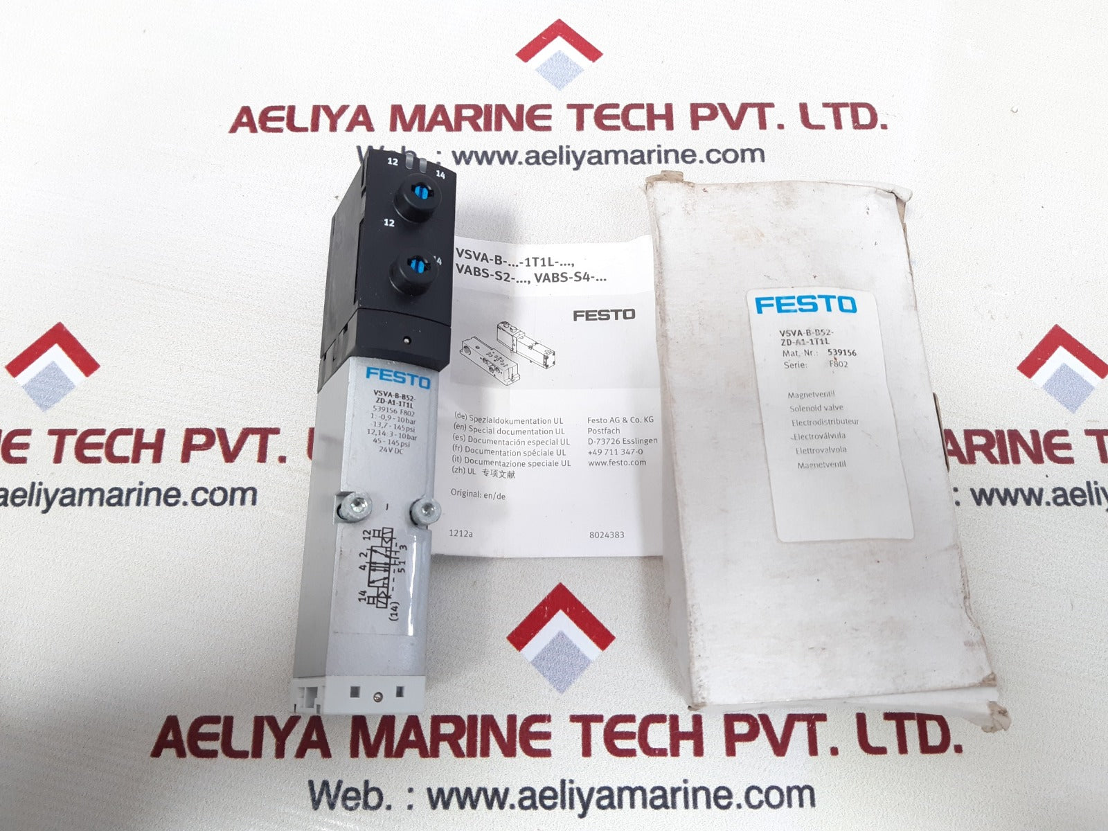 Festo vsva-b-b52-zd-a1-1t1l solenoid valve