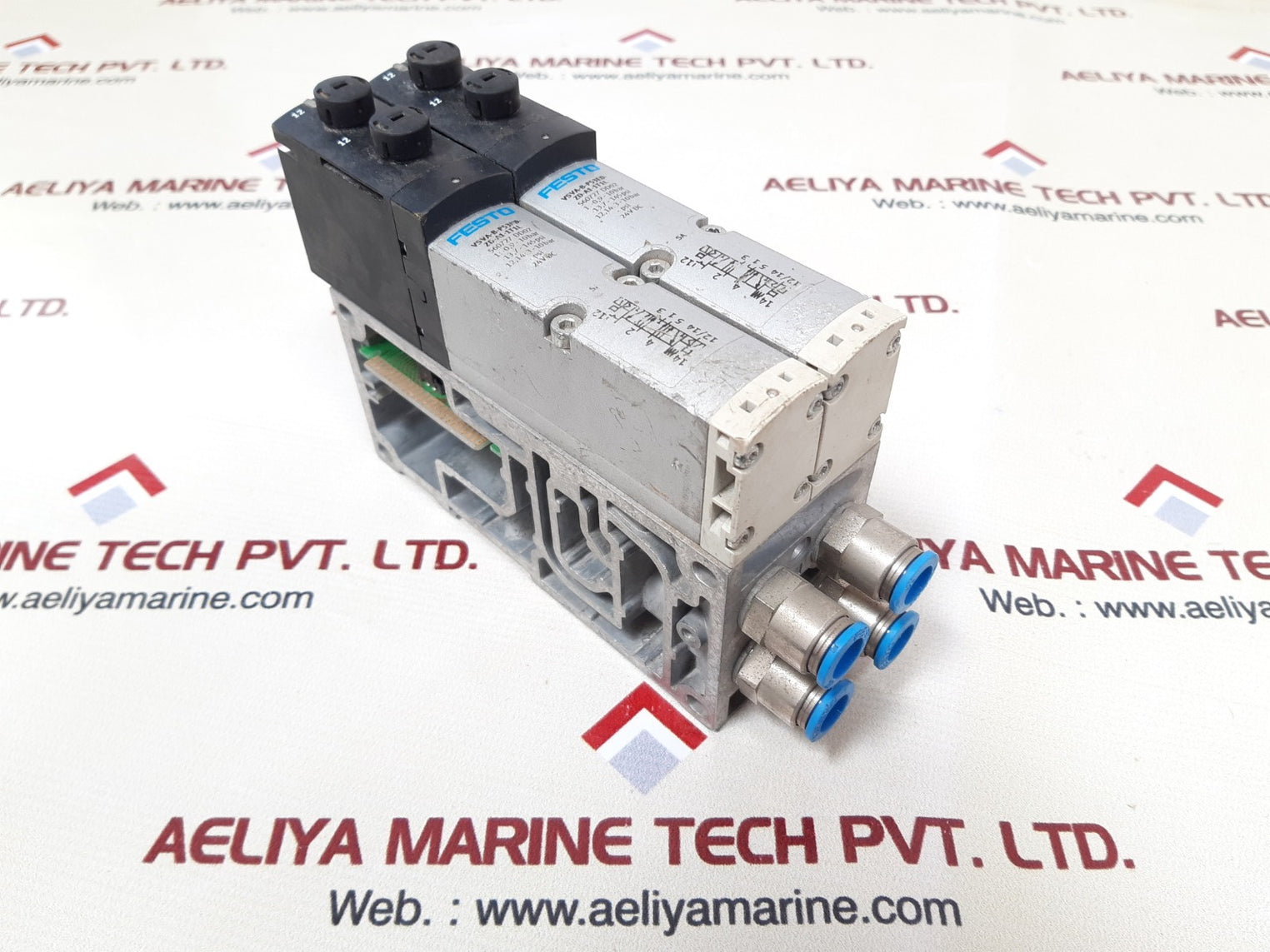 Festo vsva-b-p53ed-zd-a1-1t1l solenoid valve vabv-s4-1s-g14-2t2