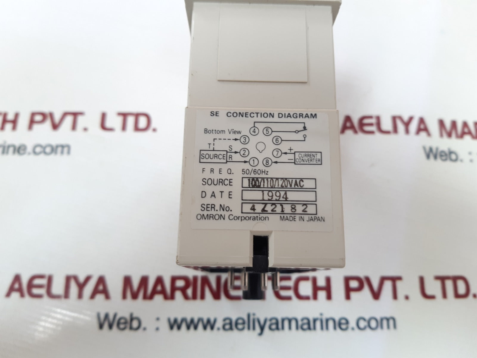 Omron se-sp1n motor relay 100/110/120vac