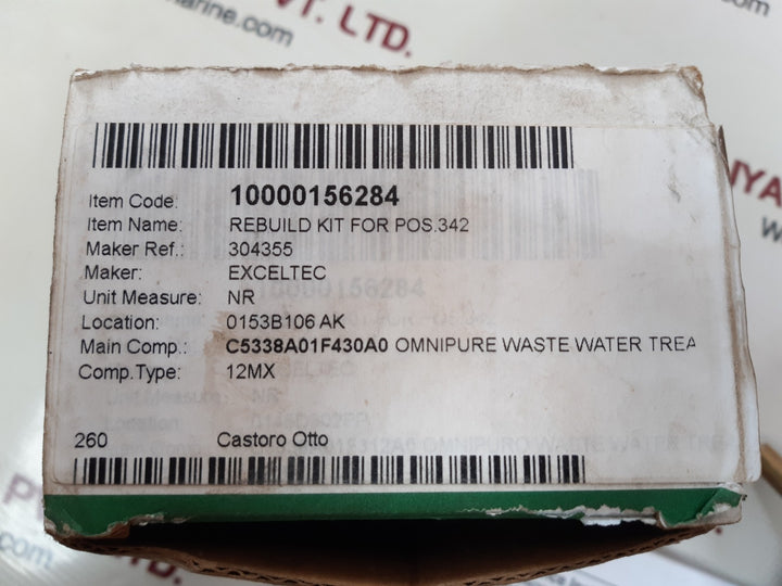 Asco rebuild kit for pos.342
