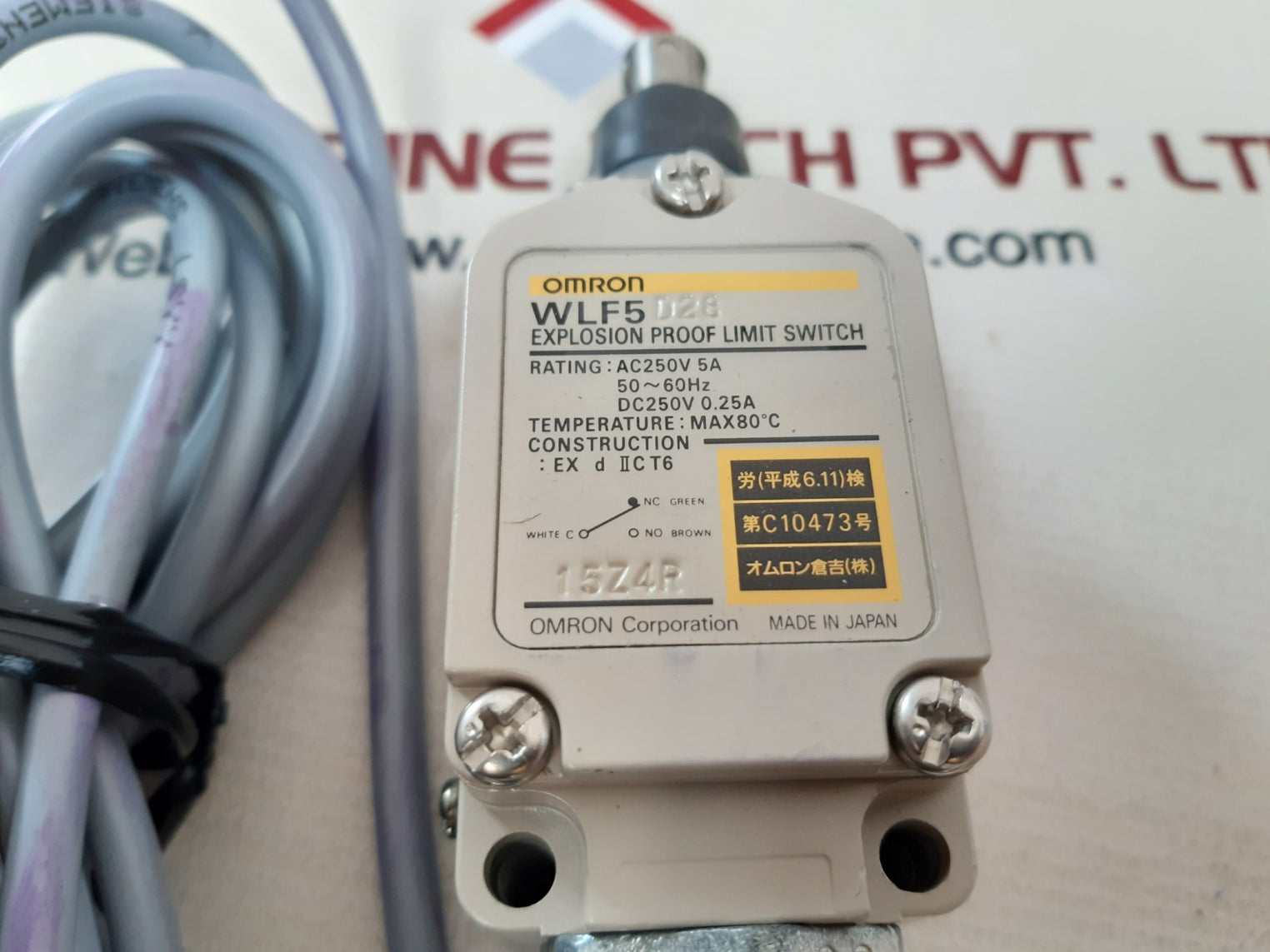 Omron wlf5d28 explosion proof limit switch