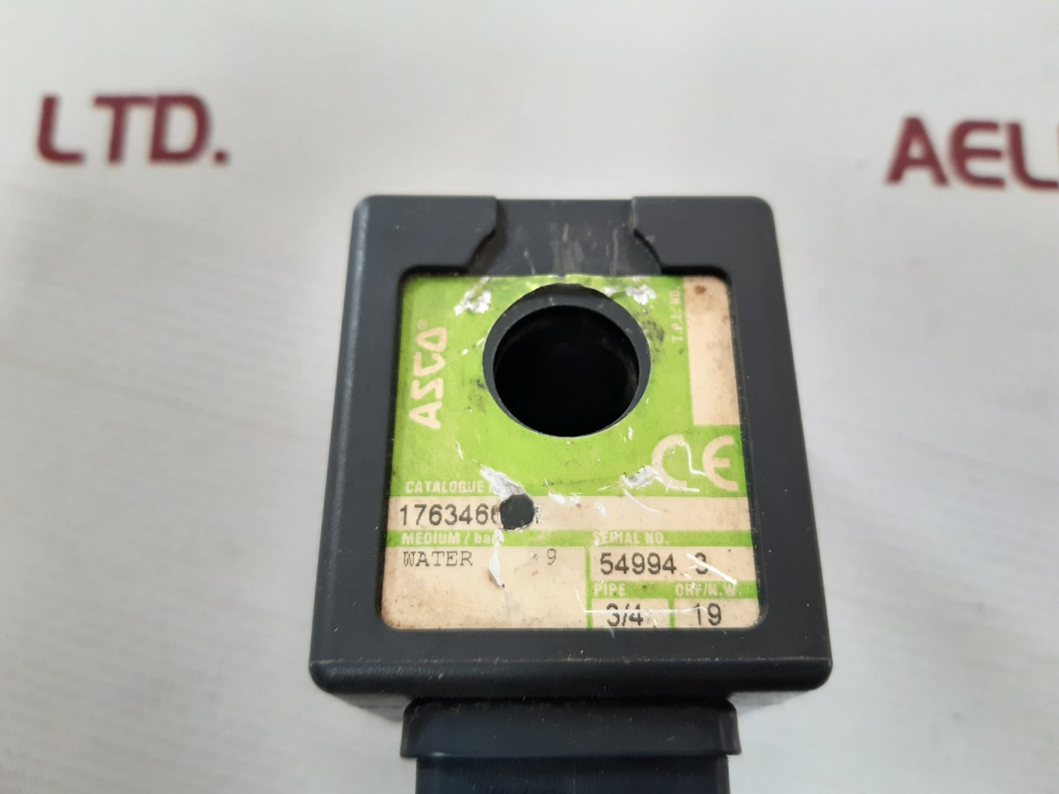 Asco 176346 solenoid coil