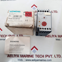 Siemens 7pu4140-2bt20 electronic time relays