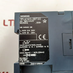 Siemens 7pu4140-2bt20 electronic time relays